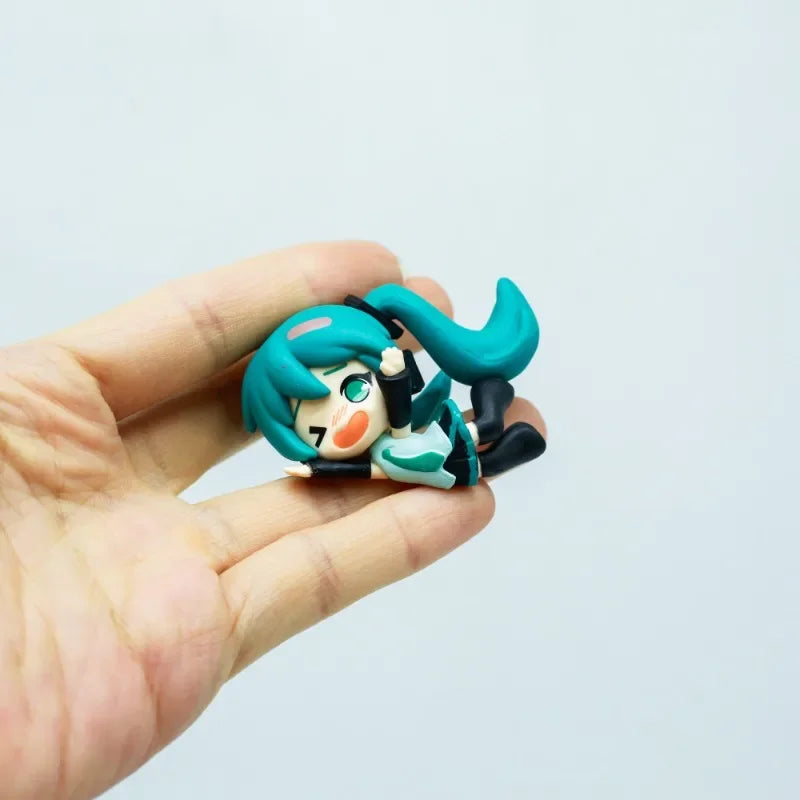 Anime Figure Hatsune Miku Kagamine Rin Kagamine Len Megurine Luka Collection Ornaments Blind Box Toys Children Gifts Beauty World Shop