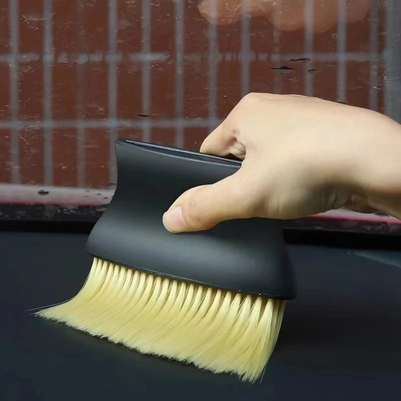 Car interior sweeping dust soft brush car wash tool artifact car interior gap dust brush air outlet cleaning brush Beauty World Shop