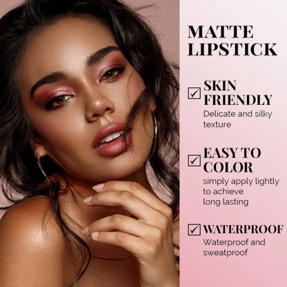 MAGIC CASA 18-Color Capsule Lipstick Set - Mini Matte, Long-lasting, Waterproof, Non-transfer，Soft matte finish Beauty Trend Shop