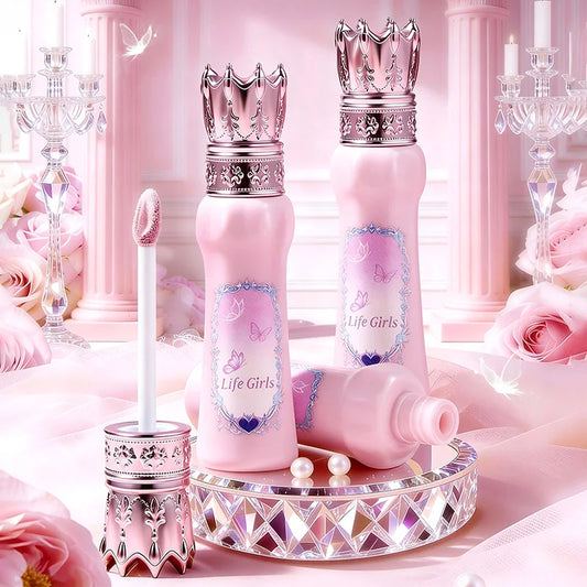 Hua Yin Ji Brightening Concealer, a fair-skinned girl's tender pink look, natural nude makeup, and a natural look,flowers Beauty Trend Shop
