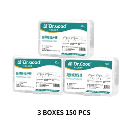 1/2/3/5/10 Box Portable Disposable Dental Floss Plastic Toothpick High-tension Dental Floss Stick Dental Floss Box ﻿Oral Care Beauty Fashion