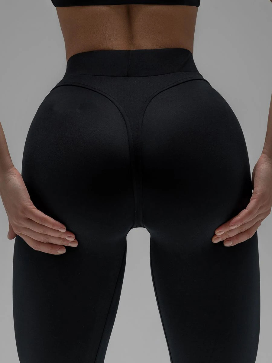 2024 Black Sexy High Waist Scrunch Butt Yoga Leggings Thick Workout Butt Lifting Plus Size Tights Yoga Pants For Women Beauty World Shop