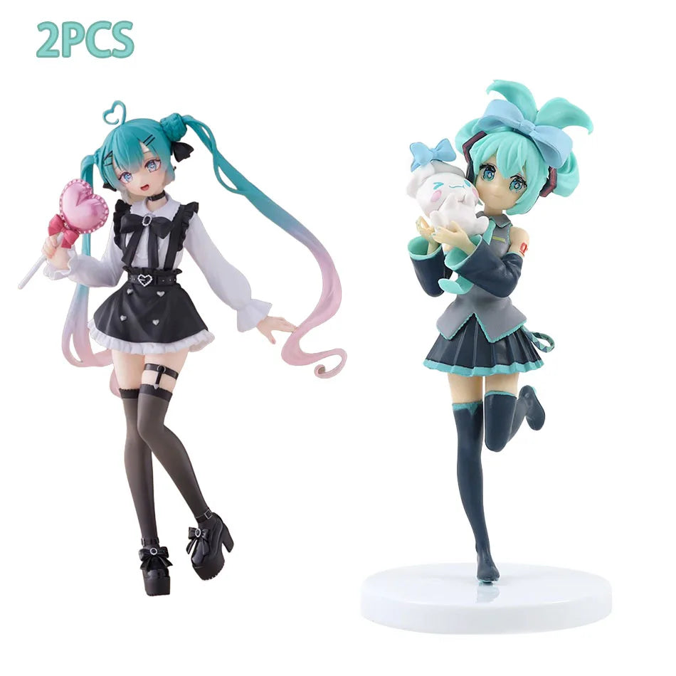 Hot Kawaii Girl Hatsune Miku Anime Figure Fashion Subclture Miku Action Figure Christmas Gift PVC Collection Model Doll Toys Beauty World Shop