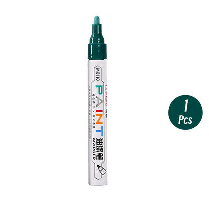 8 Colors Car Scratch Repair Paint Pen Quick Dry Touch Up Paint Repair Pen Waterproof Wheel Tyre Marker Auto Paint Marker Pens Beauty World Shop