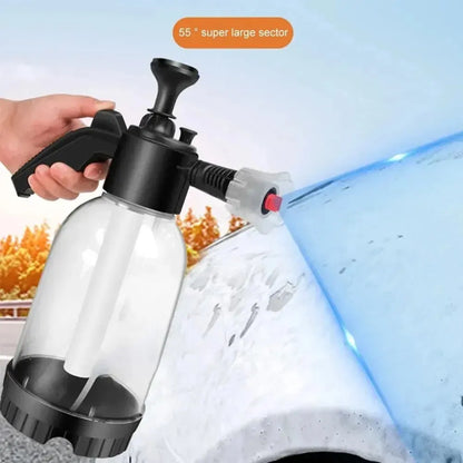 2L Foam Sprayer Car Wash Hand-held Foam Watering Can Air Pressure Sprayer Plastic Disinfection Water Bottle Car Cleaning Tools Beauty World Shop