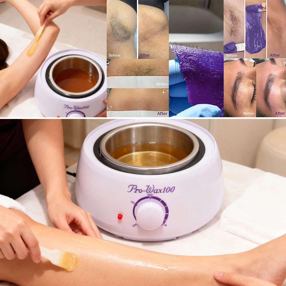 Professional Wax Warmer Heater for Depilatory Epilator Paraffin Wax Bean Bead Heating Machine Hair Removal Tool Beauty World Shop