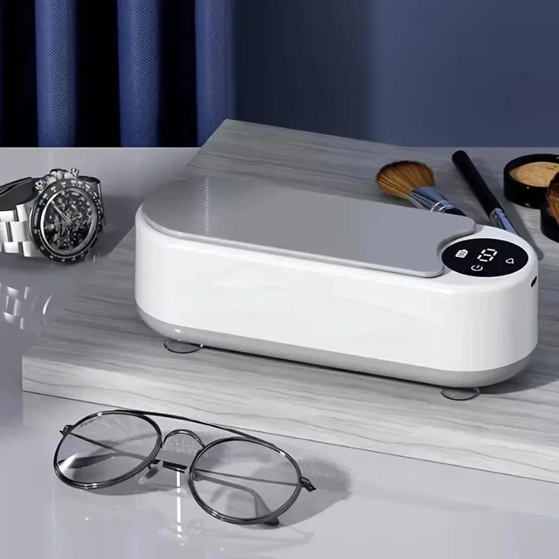 High-Frequency Glasses Cleaner - 1pc Wireless Multi-Purpose Cleaning Machine for Eyewear & Accessories Beauty World Shop