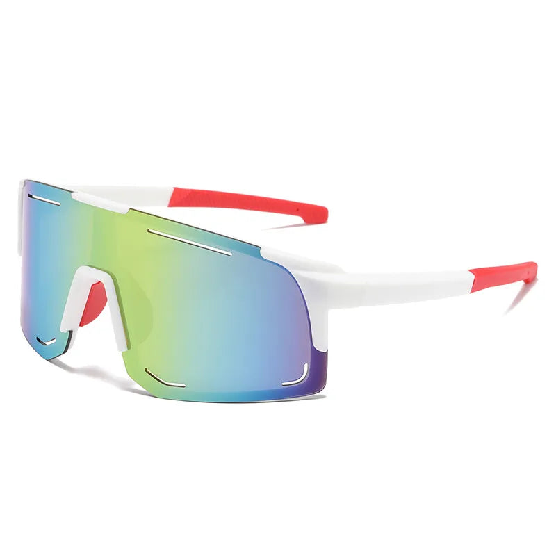 Sports Wrap Around Sunglasses For Women Men Large One Piece Sun Shades For Cycling Fishing Skiing Fashion Sun Glasses UV400 Beauty World Shop