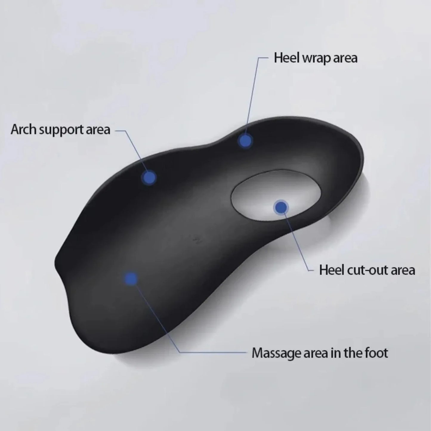 Flat Foot O-Shaped Legs Insole for Shoes Correction Arch Support Plantar Fasciitis Orthopedic Insoles Men/Women Foot Care Insert Beauty Trend Shop