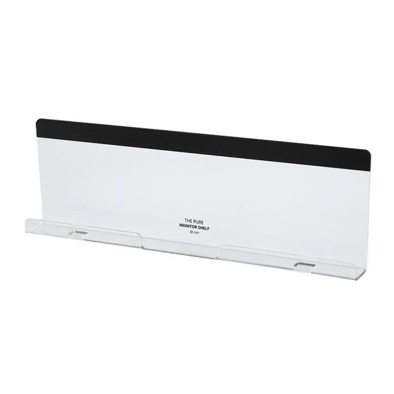 1Message Storage Board Under Computer Monitor，Office Desk Side Storage Rack Message Board Can Hold Phone Charging Memo Stickers Beauty World Shop