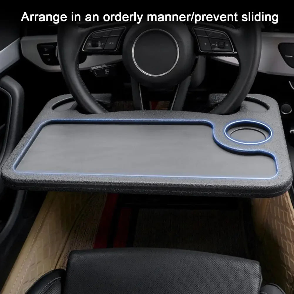 Portable Car Laptop Computer Desk Mount Stand Foldable Steering Wheel Dining Table Bracket Drink Food Coffee Tray Board Amagi Beauty World Shop