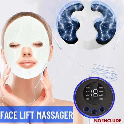 Facial Electrode Pads Gel Non-woven Patch Self-adhesive Acupuncture Electric Massager Digital Machine Beauty World Shop
