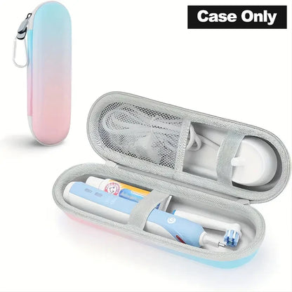 1pcs Electric Toothbrush Travel Case for Oral-B Pro/iO, Philips Sonicare, Oral B Toothbrush Case for Brush Heads & Accessories Beauty World Shop