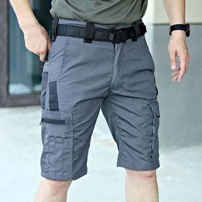 Camouflage Shorts Mens Summer Quick Drying Multiple Pockets Military Pants Outdoor Hiking Fishing Thin Shorts Male Jogger Beauty World Shop