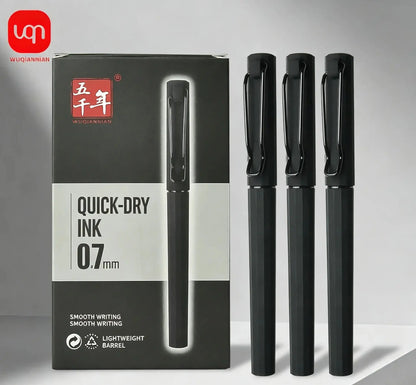 WQN-2/5/10PCS Simple Black Gel Pens, Smooth Writing, Comfortable to Hold, Signature Pens for School and Office Supplies Beauty World Shop