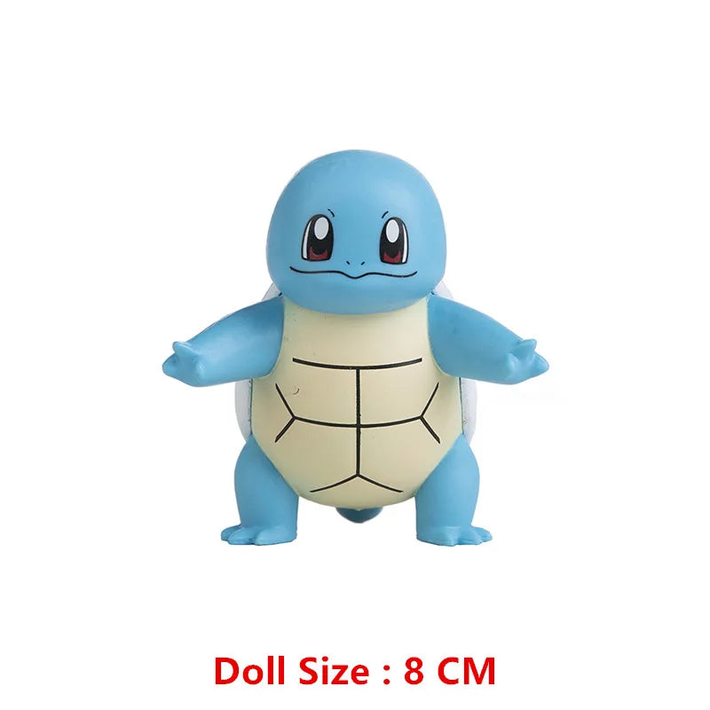New Pokemon Cartoons Movie Anime Figure Pikachu Gengar Mewtwo  Gurado Pocket Monster Figures  Action Model Toy Christmas Gifts Beauty World Shop