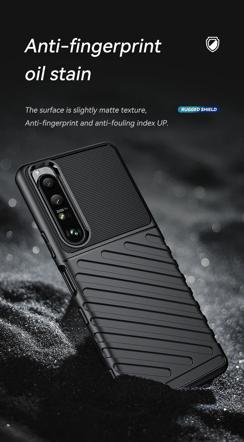 Luxury Shockproof Silicone Phone Case for Sony Xperia 1 III - Soft TPU Protective Cover Beauty World Shop