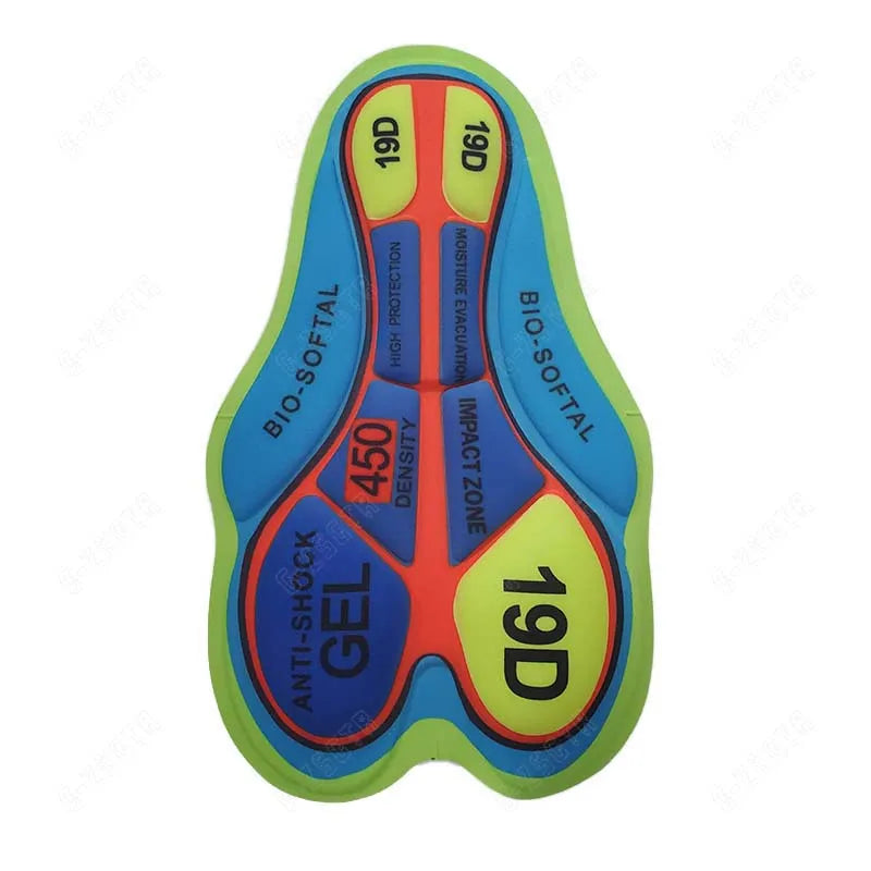 Men Cycling Gel Pad 9D Shockproof Pink Cushioned Pad Women Breathable Hole Riding Base Cushion 12D 19D 20D Moto Silicone Gel Pad Beauty World Shop