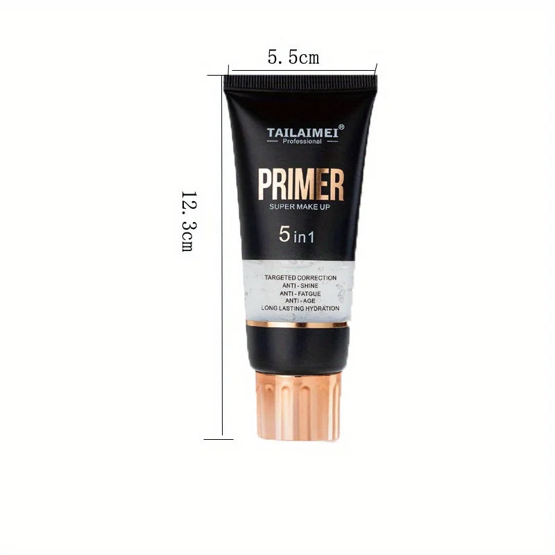 Waterproof Base Transparent Gel Makeup Primer - Full Coverage Matte Foundation With Color Retention, Natural Avocado And Rose Ex Beauty World Shop