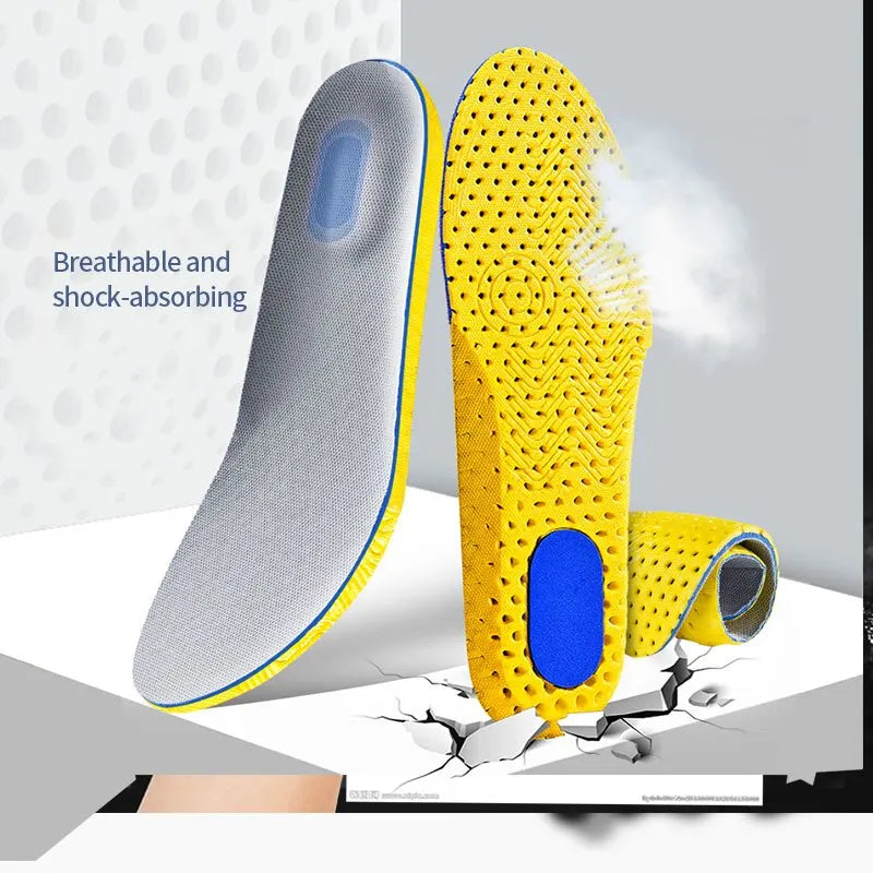 3Pairs Memory Foam Orthopedic Insoles for Feet Shoe Sole Pad Mesh Deodorant Breathable Sneakers Running Cushion for Men Women Beauty World Shop
