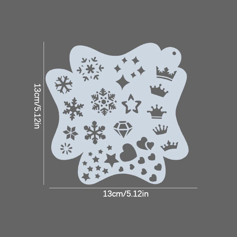 Stencils For Body Painting Face Art Stamps Temporary Tattoos Reusable Stencils Plastics Beauty World Shop