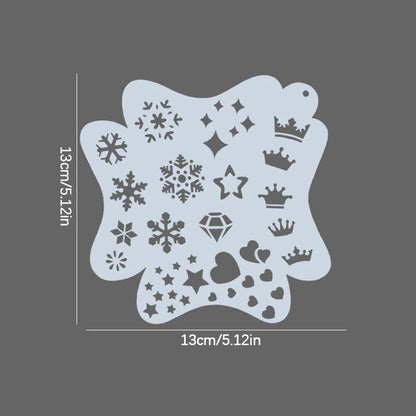 Stencils For Body Painting Face Art Stamps Temporary Tattoos Reusable Stencils Plastics Beauty World Shop