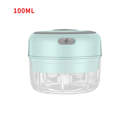 HiPiCok Meat Grinder Electric Garlic Crusher Food Chopper Mini Garlic Press Vegetable Chopper Masher Machine USB Kitchen Gadgets Beauty World Shop