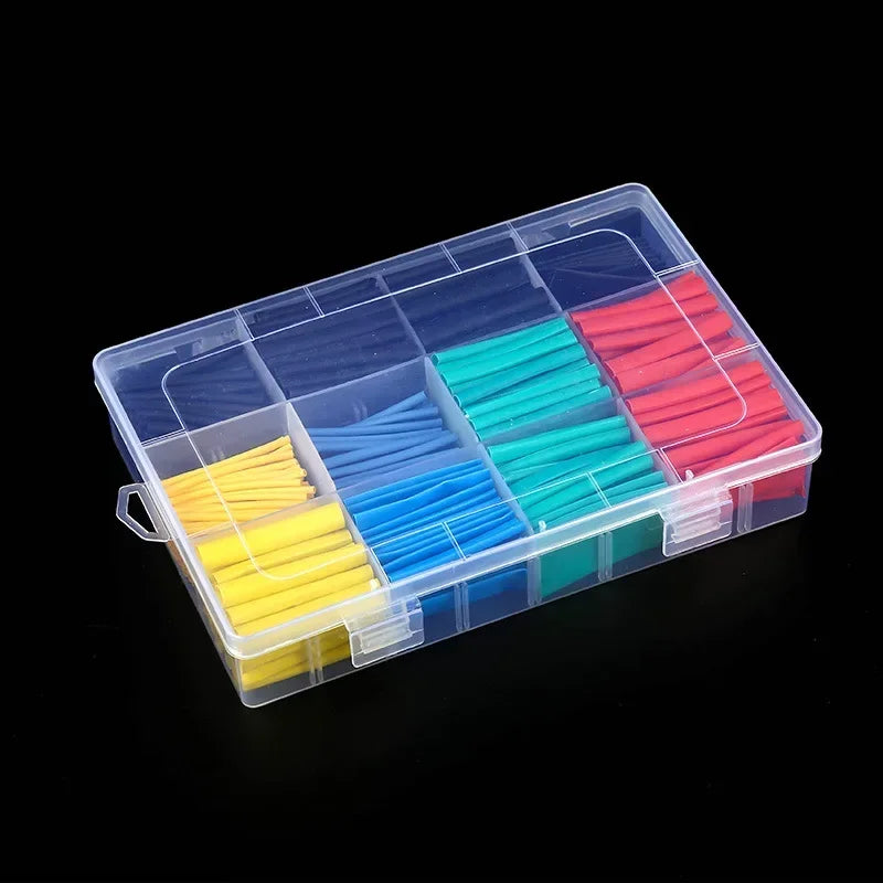 Heat Shrink Tube Kit Thermoresistant Tubing Heat Shrink Wire Wrapping Electrical Connection Cable Insulation Sleeved Protecter Beauty World Shop