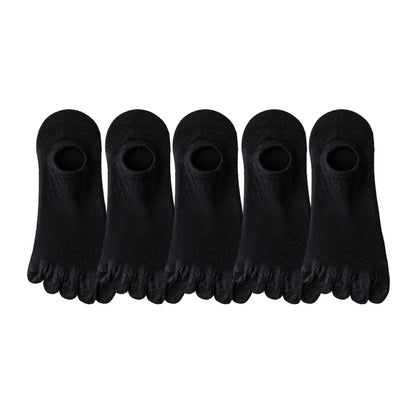 5 pairs of yoga toe socks for women, suitable for Pilates, ballet, dance, and barefoot Beauty World Shop