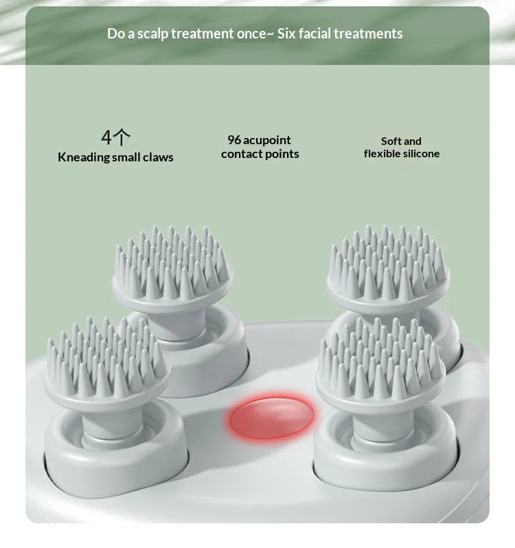 Deep Scalp Massager Head Cleaning Massager Also Suitable for Pets Electric Massage Tool Washable and Portable Beauty World Shop