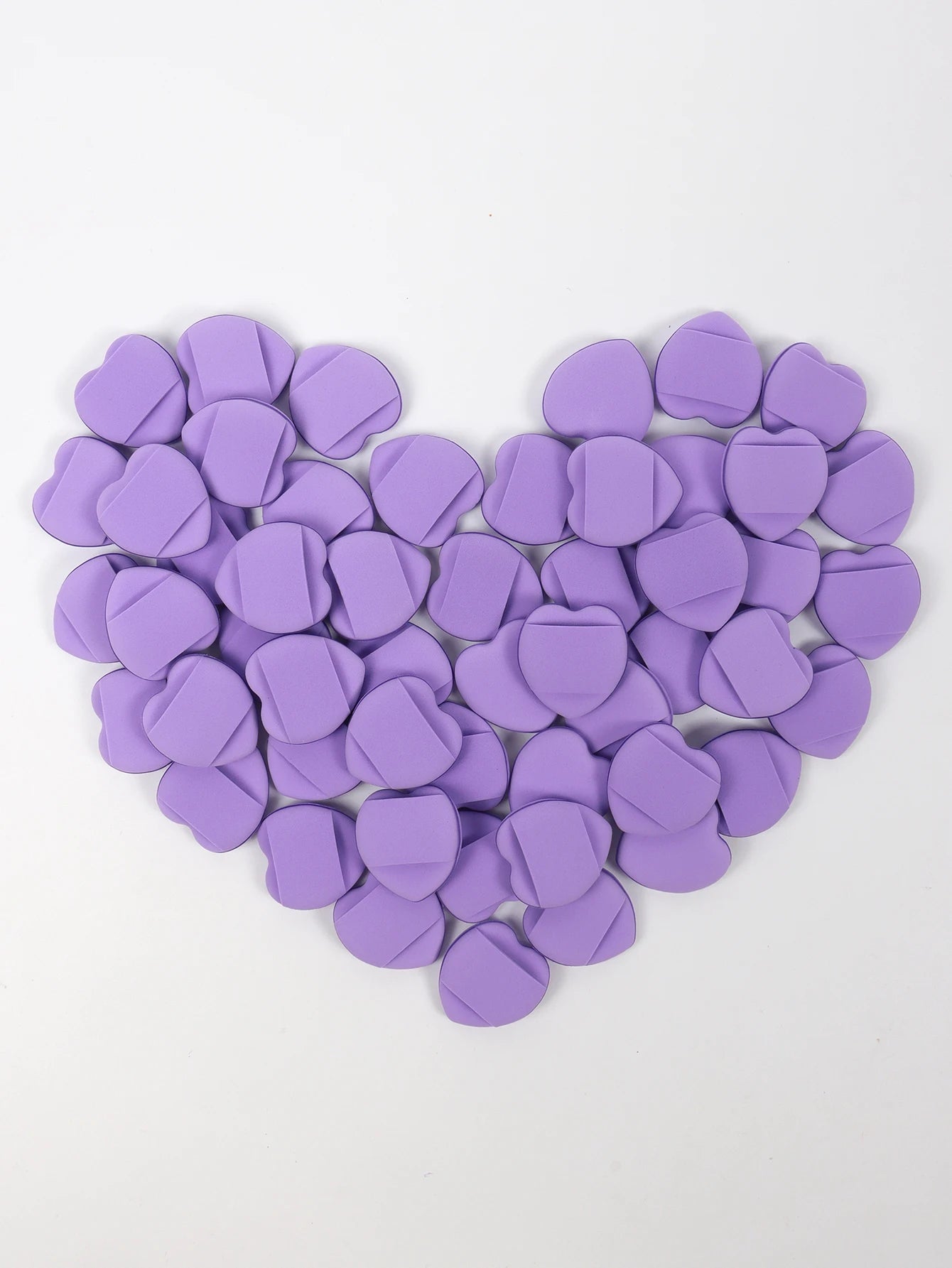 50 Mini Finger Cushions Air Cushion Powder Puff, Latex Free Mixed Sponge and Cosmetic Puff Is Used for Liquid Foundation Make- Beauty World Shop