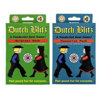 Dutch Blitz The Original Fast Paced Card Game Contains 160 Card Quick And Easy To Learn Great Family Game Fun For Everyone For 2 Beauty World Shop