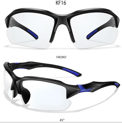 Photochromic Cycling Sunglasses Men Outdoor Sports Tactical Camouflage Goggles Vintage Driving Riding Fishing Windproof Beauty World Shop