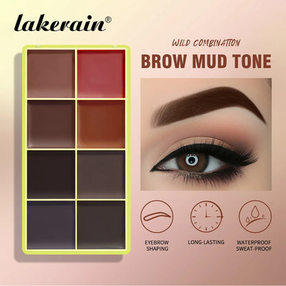 Curve Case Cream Eyebrow Cream Blush Highlighter Palette Matte Shimmer Finishes Shadow Tones Long-Lasting Cosmetics Beauty World Shop
