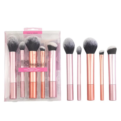 Popular Full Set of Makeup Brush Set Powder Blusher Brush Halo Dye Brush Eye Shadow Brush Beauty Egg Beauty World Shop