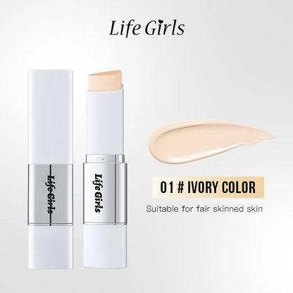 Lazy Foundation Stick, Moisturizing and Natural Concealer Makeup, Matte Makeup Base, Rare Beauty, Keep Makeup and Sweat Beauty World Shop