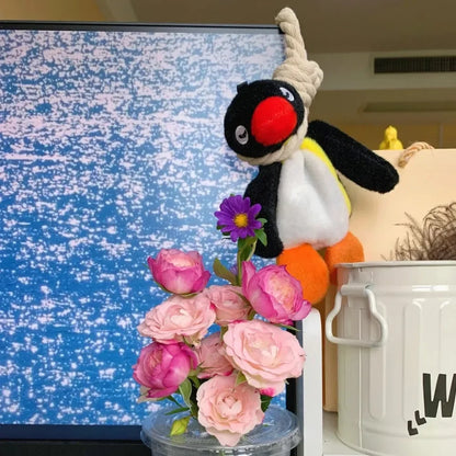 16cm Lovely Penguin Plush Keychain Cute Penguin Doll Backpack Pendant Creative Animal Doll Keychain Girls Women Bag Accessories Beauty Trend Shop