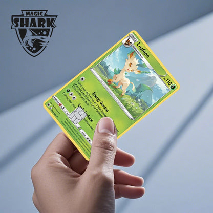 2025 New Pokemons Charizard Blastoise Bulbasaur Eevee Metwo Sticker Film Skin Cover for Credit Debit Card Beauty World Shop