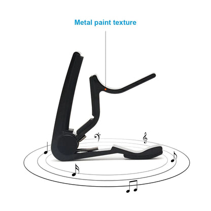 Guitar Capo for Acoustic and Electric Guitars Single Handed Capos Black Beauty World Shop