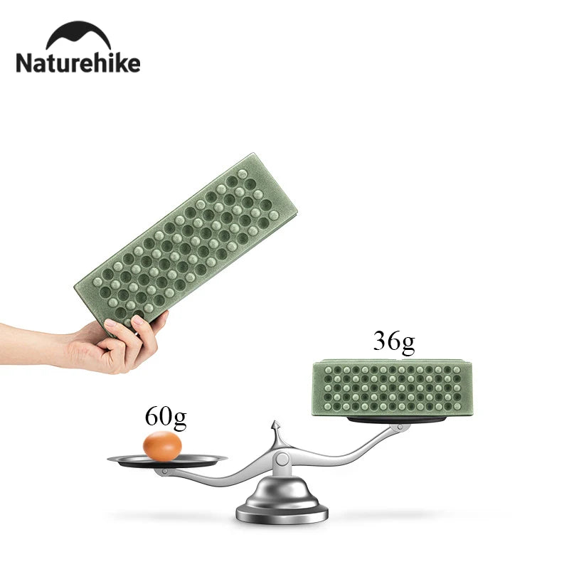 Naturehike Camping Mat Ultralight Folding Mini Mat Portable Foldable Picnic Pad Tent Sleeping Pad Outdoor Hiking Beach Mat Beauty World Shop