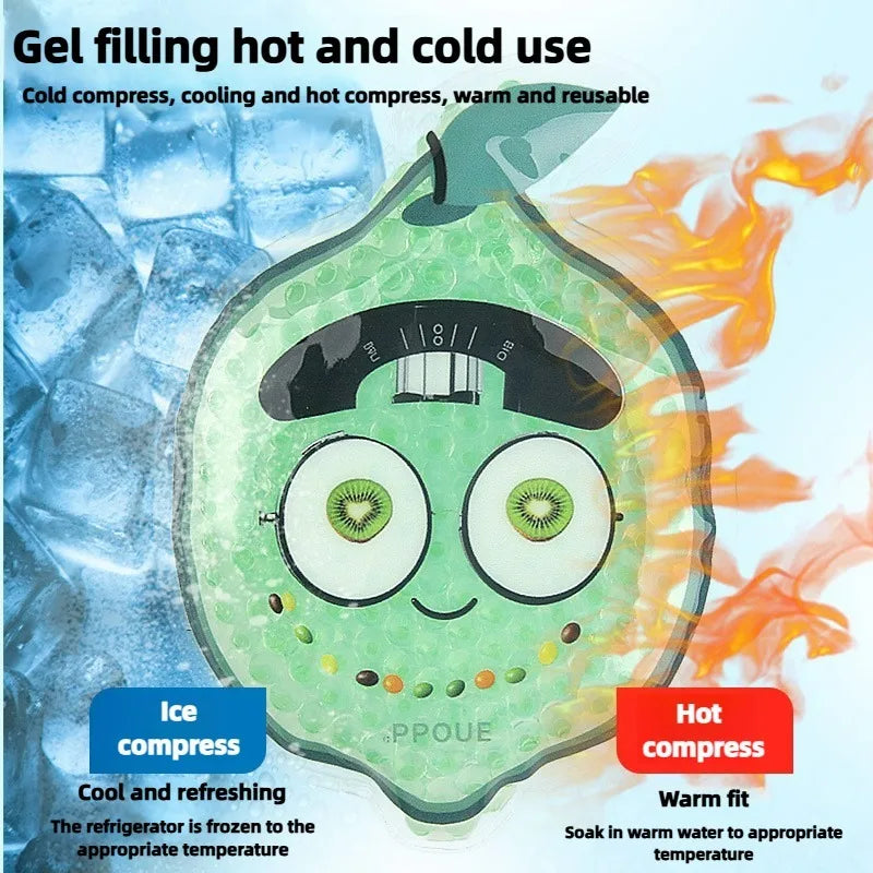 Reusable Cartoon Ice Hot Pack - Gel Bead Compress for Headache, Muscle Pain Relief - Perfect for Sports, Gym & Outdoor Cooling Beauty World Shop