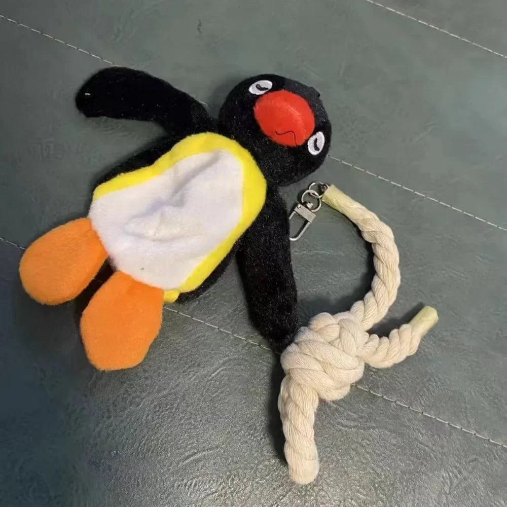 16cm Lovely Penguin Plush Keychain Cute Penguin Doll Backpack Pendant Creative Animal Doll Keychain Girls Women Bag Accessories Beauty Trend Shop
