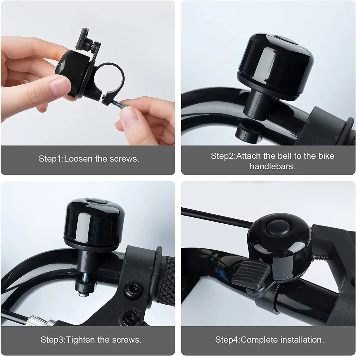 Bicycle Bell Small Size Alloy Mountain Road Bike Horn Sound Alarm For Safety Cycling Handlebar Bicycle Call Accessories Beauty World Shop