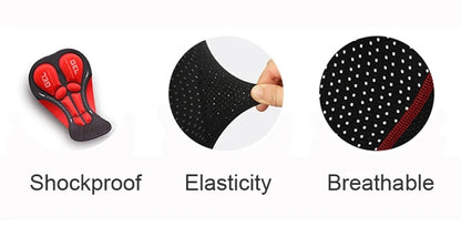 New Cycling Shorts Men's Cycling Underwear Breathable Mesh Riding Underpant Gel Pad Shockproof Bike Shorts Bicycle Underwear Beauty World Shop