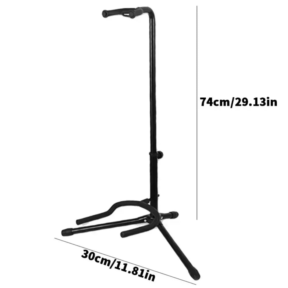 Folding Adjustable Instrument Stand Guitar Rack Instrument Display Stand Bass, Acoustic, Classical, and Electric Guitar Support Beauty World Shop
