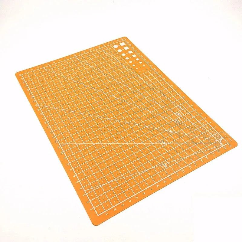 A3 A4 A5 PVC Cutting Mat Workbench Patchwork Cut Pad Sewing Manual DIY Knife Engraving Leather Cutting Board Side Underlay Beauty World Shop