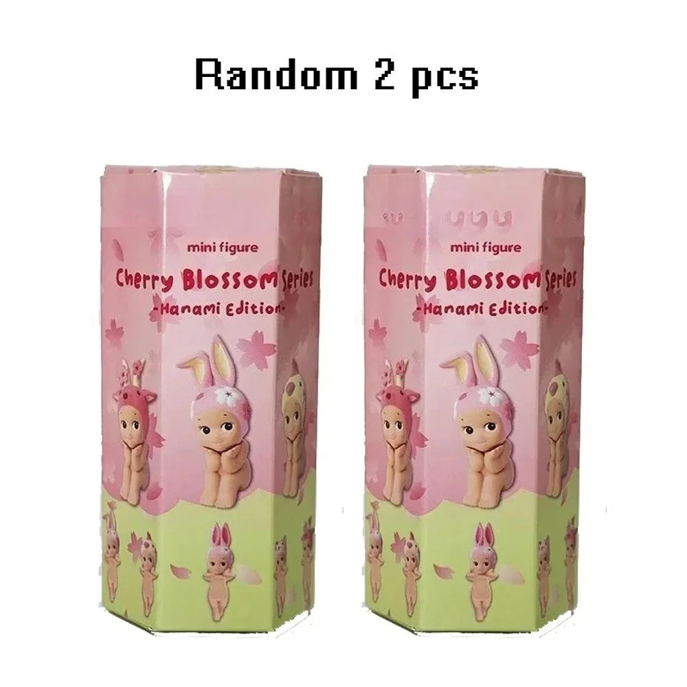 Random Angel Hobbies Anime Figures Blind Box Dolls Toys Phone Case Desk Decor Collection Children's Birthday Surprises Gifts Beauty World Shop