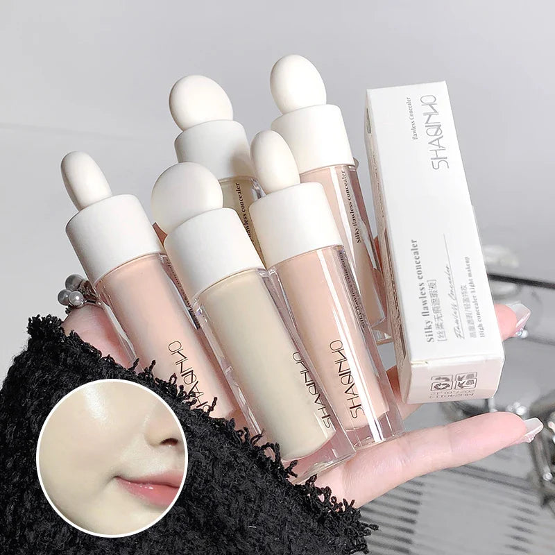 SHAQINUO Flawless Hydrating Concealer - Brightens Dark Circles & Smooths Tear Troughs | Long-lasting Formula, Non-cakey Finish Beauty Trend Shop
