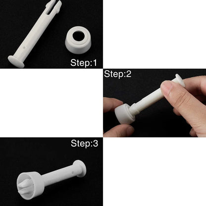 12/24Pcs Replacement Plastic Pool Joint Pins for Intex Round Metal Frame Pools with Rubber Seals Lock Set Swimming Pool Parts Beauty World Shop