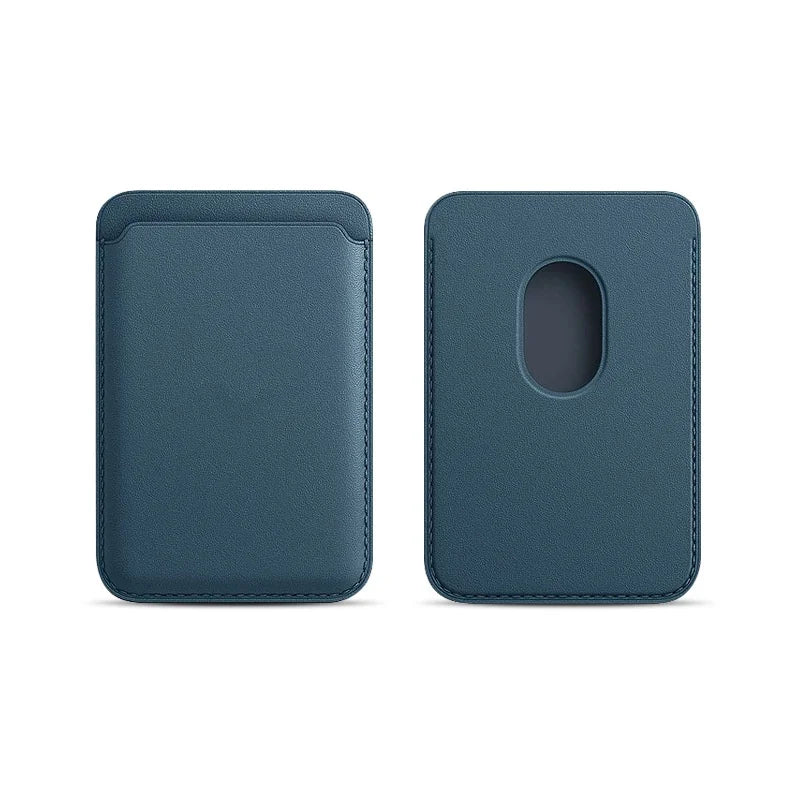 Magnetic MagSafe Wallet - PU Leather Card Holder Case for IPhone 12/13/14/15/16, Slim MagSafe Accessory with Card Storage Beauty World Shop